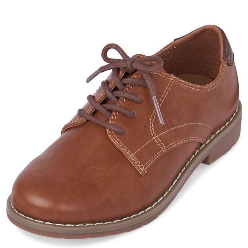 NWT • Children’s Place Boys Lace Up Dress Shoes • size 9 - Picture 2 of 7